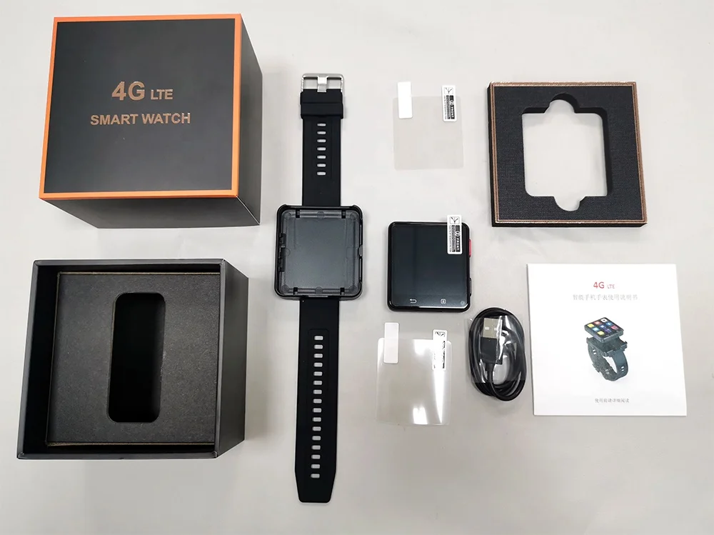 New 2024 S998 Smart Watch with 2.64 Inch Big Screen 4G SIM Card LTE Android 11 Smart Watch with Camera WIFI GPS Watch