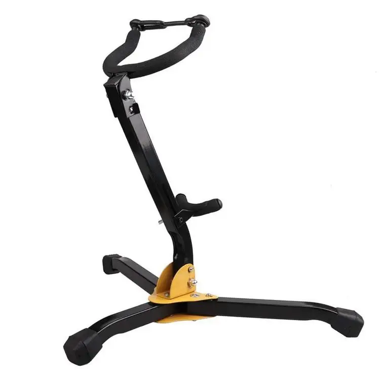 Saxophone Stand Foldable Adjustable Holder With Triangular Base Bracket Adjustable Stand