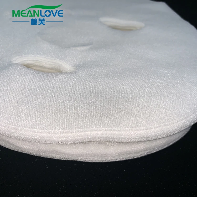 Meanlove facial sheet mask net fabric soft non-woven fabric field facial mask sheet