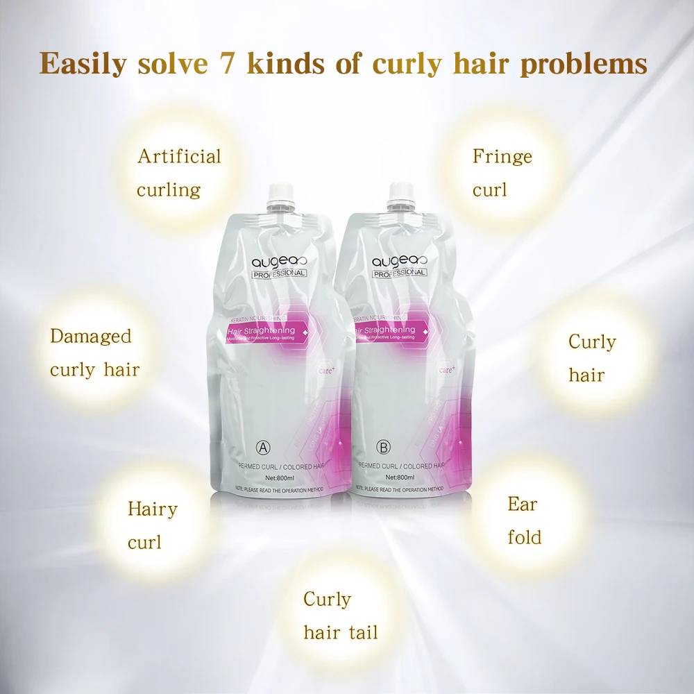 Rebonding perm hair relaxer hair rebonding cream