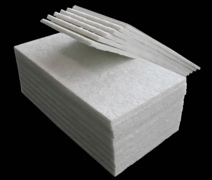 thermal and sound comfort insulation material 50mm white glass wool with FSK barrier
