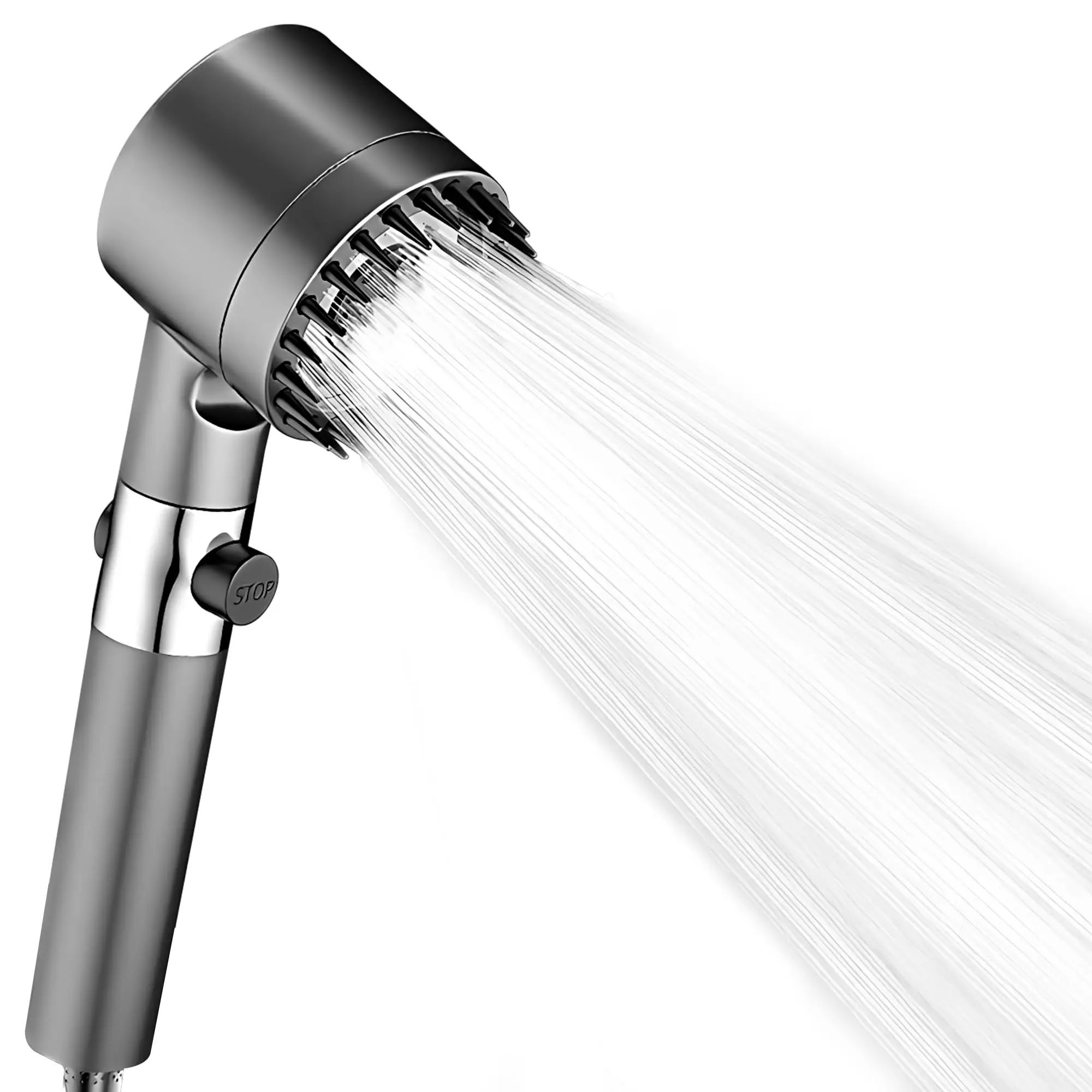 Filtered Shower Head with Handheld High Pressure Water Flow and Multiple Spray Modes with Filter Power Wash Spa Massage