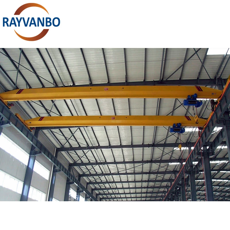 Workshop Roof Traveling European Type 5t 10t 15t 20t Electric Single or Double Girder Overhead bridge crane for Lifting