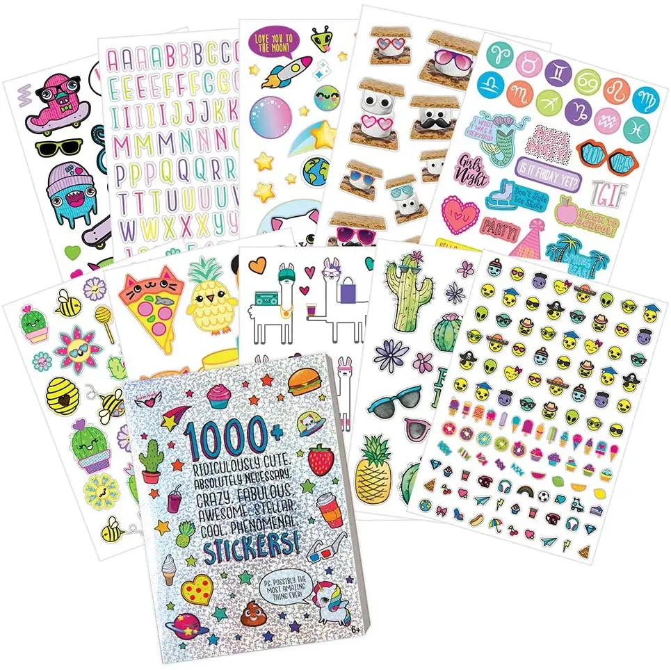 Custom kids My sticker book journal for kids