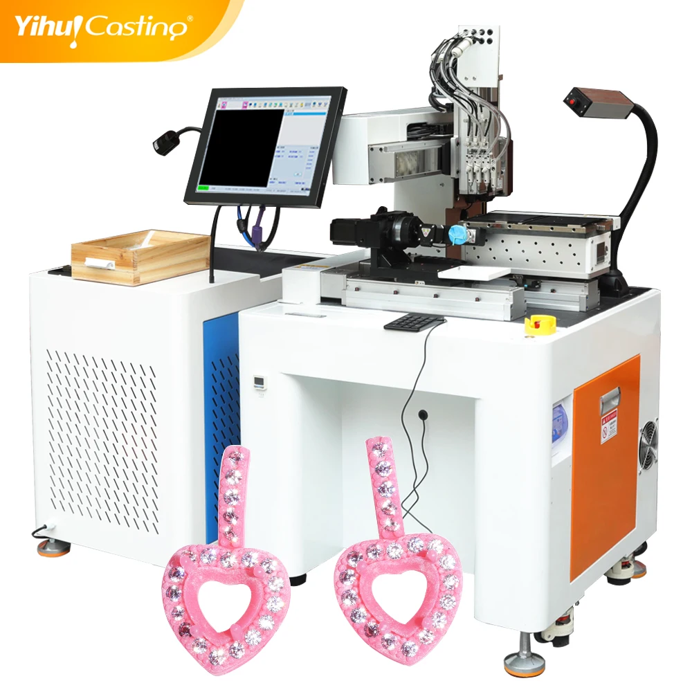 Good Quality Automatic Stone Setting Machine Piece Gem Zircon Diamond Inserting
