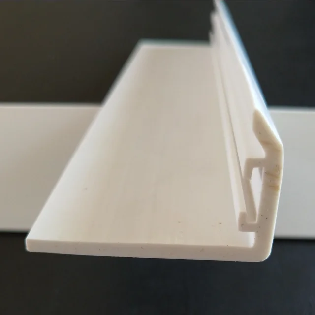 Cold extrusion plastic pvc I angle profile for led profile