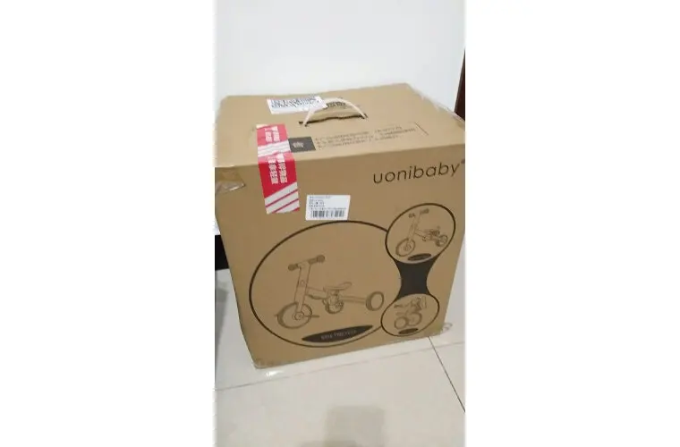  Детский велосипед Uonibaby трехколесный для