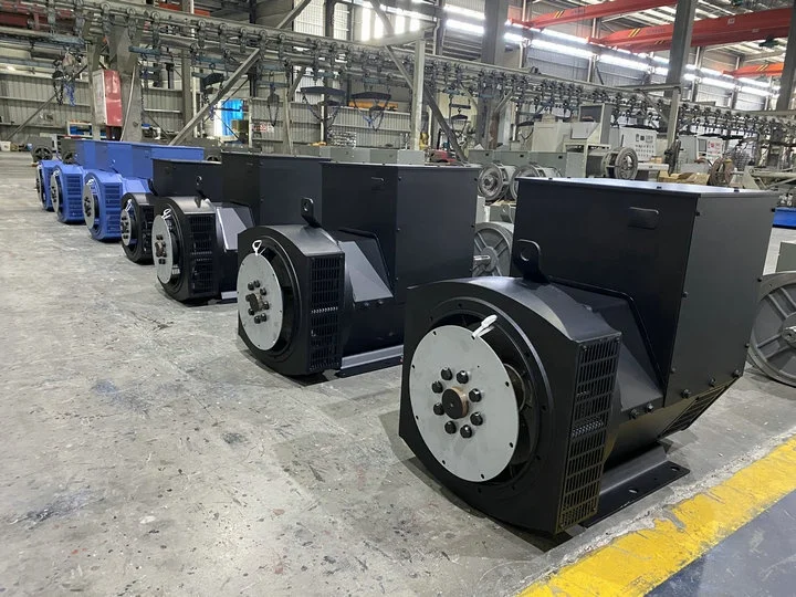 1800rpm 60Hz 160KVA Brushless alternator 128KW Three-phase single bearing diesel generator