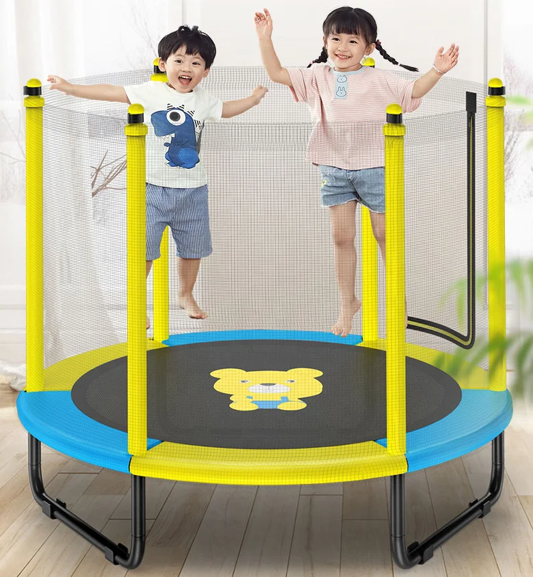 Trampoline with protective net  for Kids
