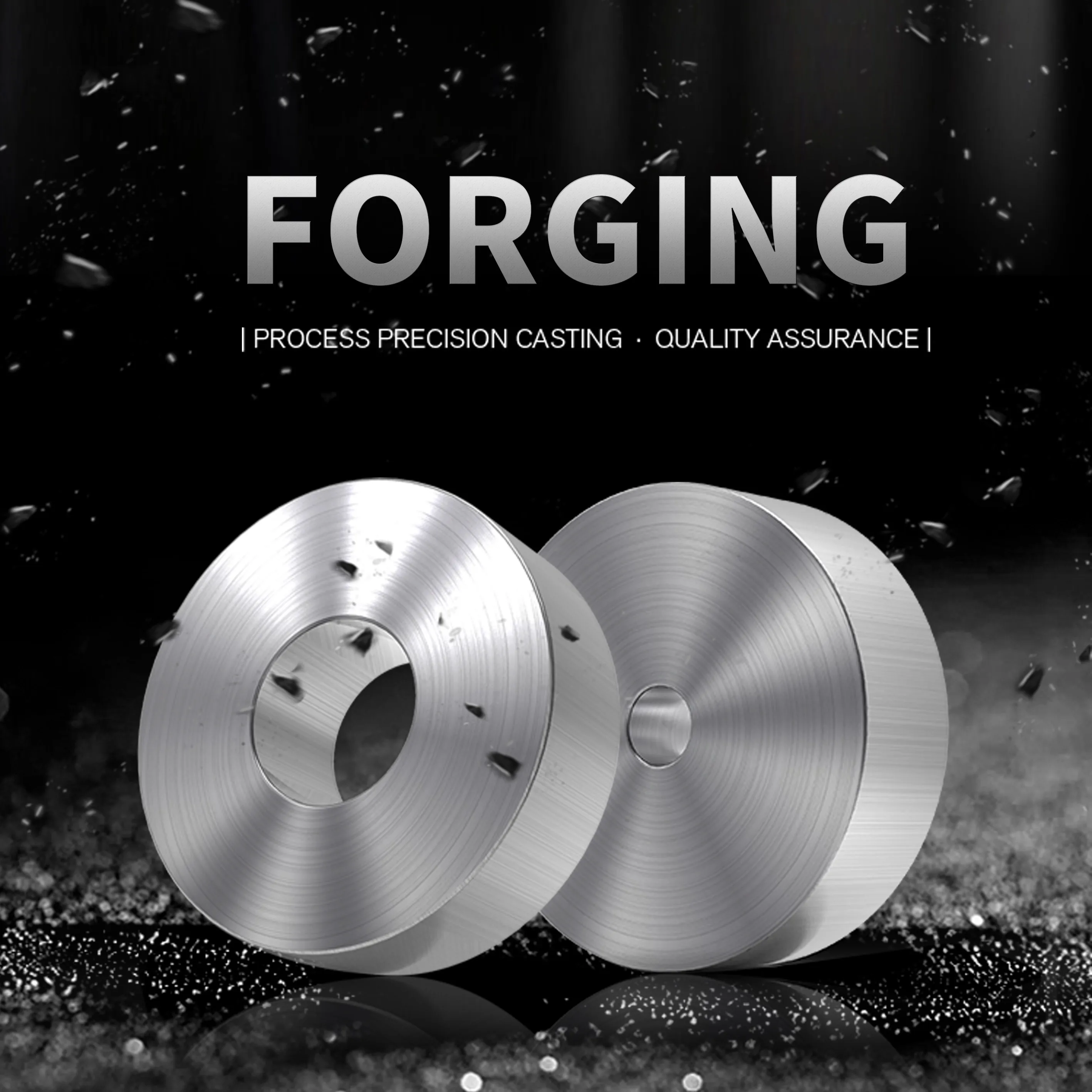 Factory Wholesale Hot Forged Carbon Steel C45 Shaped Parts China Factory Forged