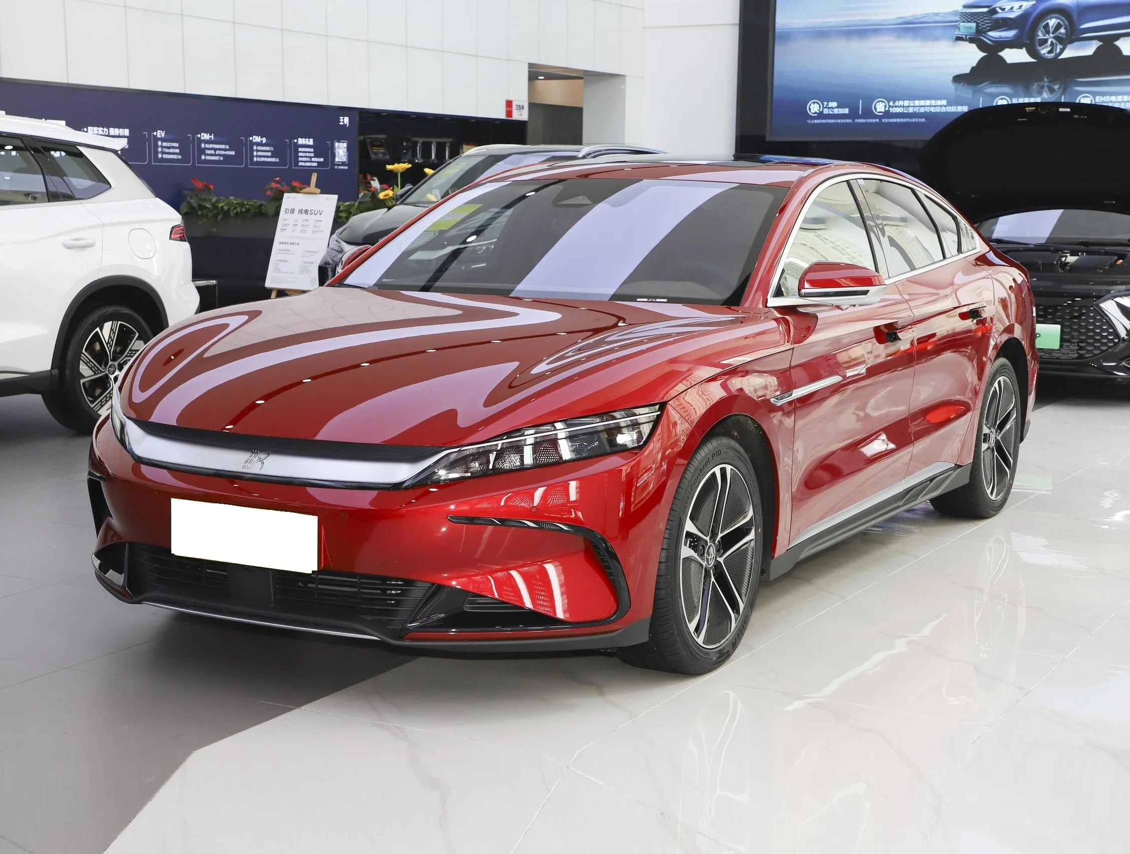 Electric Vehicle Suv Byd Han Ev 2024 Cars 4x4 610km Used Car BYD Electronic for Adult Cheap Chinese Automobile Part