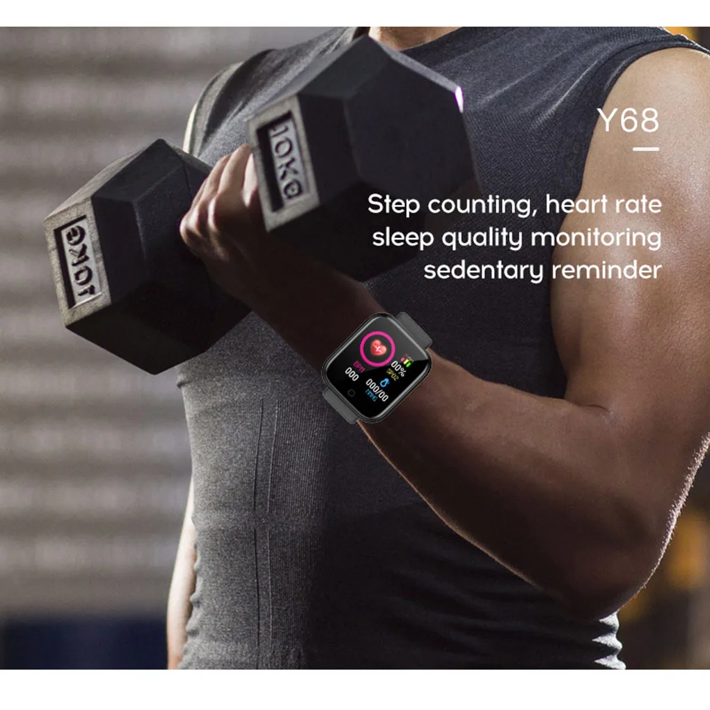 D20 smart watches new arrivals 2021 With Heart Rate Monitor Waterproof Sport Fitness Touch watch with OLED Sleep Tracker