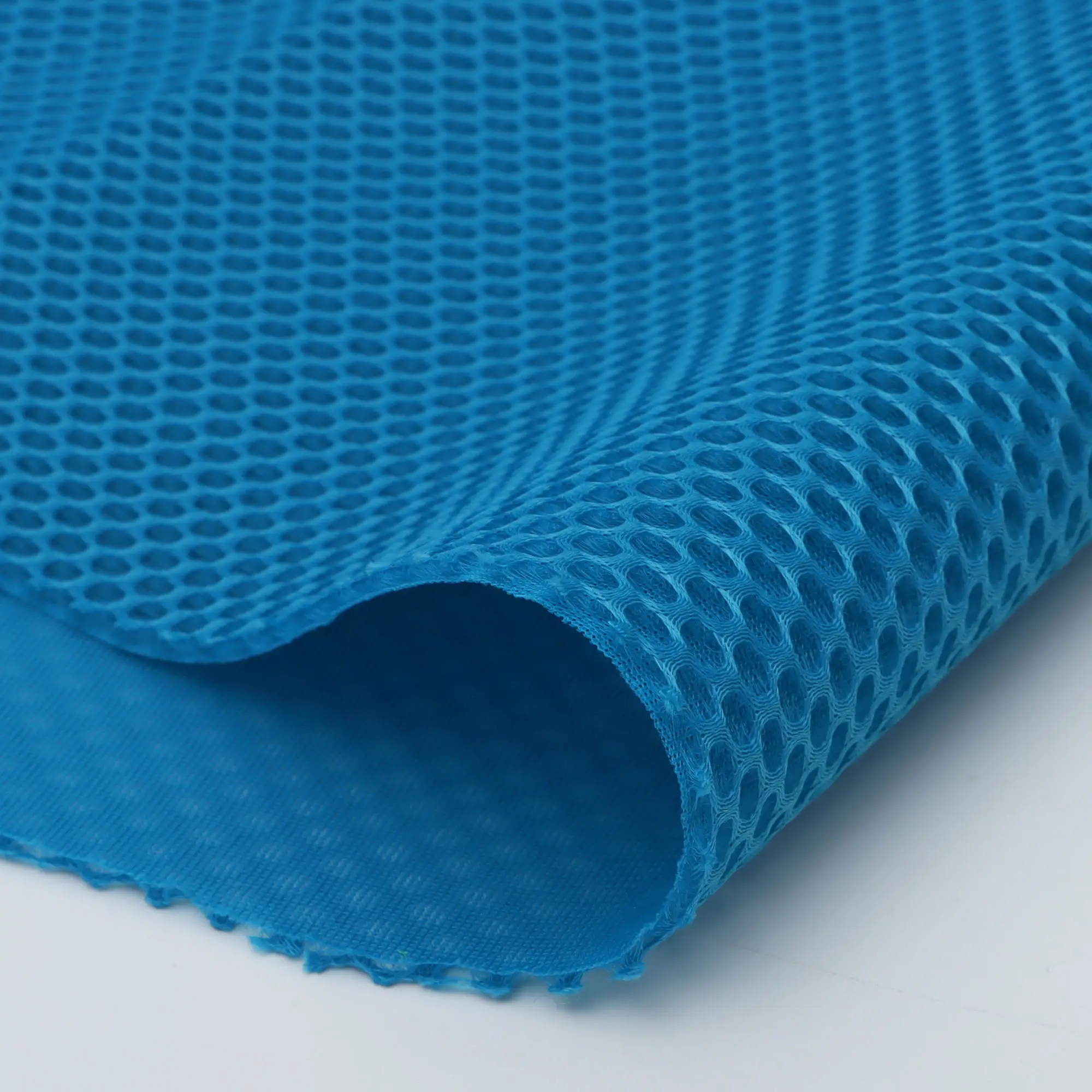 Top quality Shoes Upper Knit Fabric eco-friendly Polyester Knitted 3d Air mesh Breathable Fabric For Sportswear