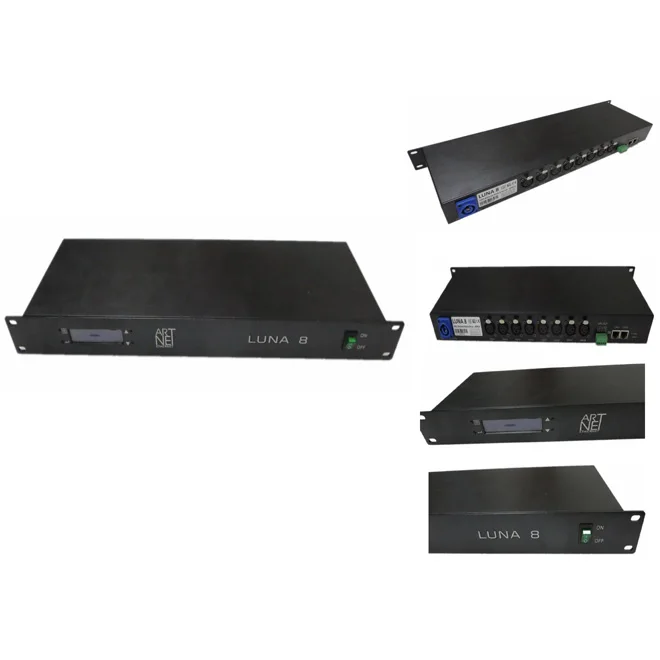 Контроллер освещения Luna 8 ArtNet DMX512 Ethernet 4096 каналов