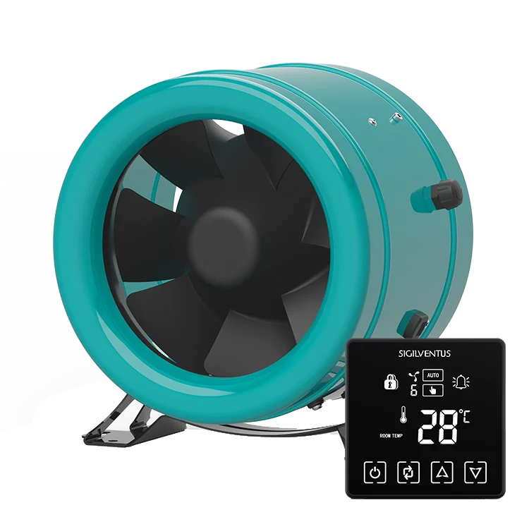 In Stock Exhaust Duct Line Hydroponic Farm 6 Inch Inline Fan