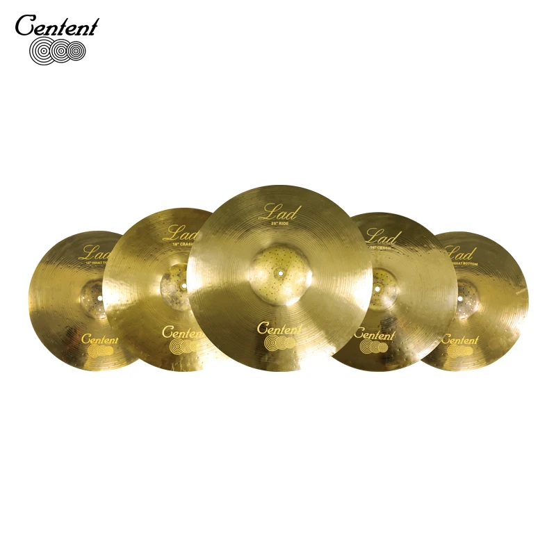 Factory Price B20 Handmade Cymbals Bright Sound Centent Cymbals Lad Series Cymbal Set