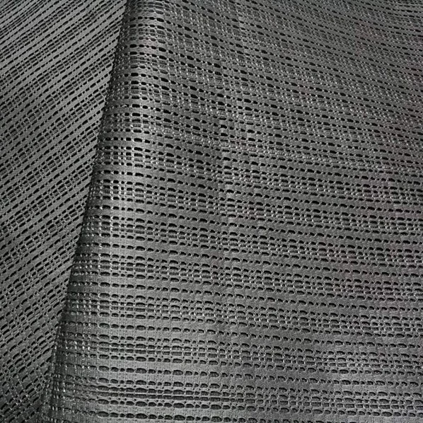 Factory direct sales 100% polyester random net air layer net mesh fabric