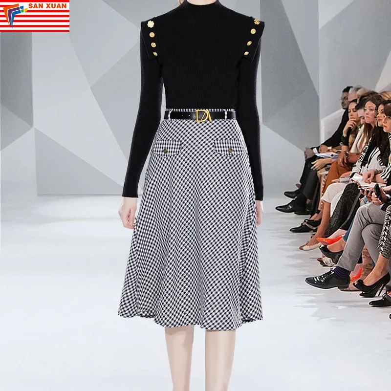 9639-78-new arrivals woman clothes wholesale vintage fashion apparel elegant lady floral american long Evening casual Dresses