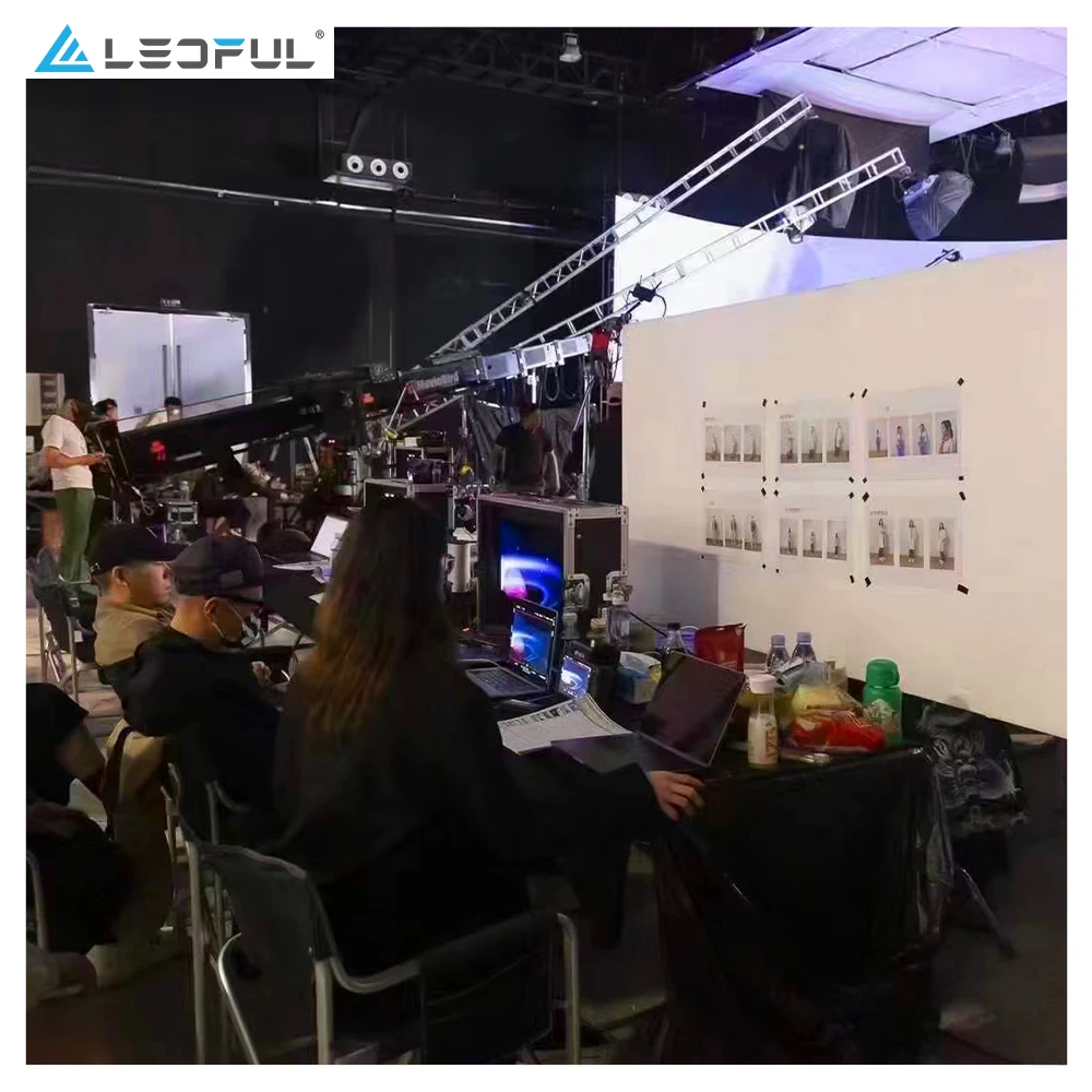 P2.6 Hz VFX Virtual Production LED Wall Film Studio XR AR Virtual Studio LED Truss Display For Event Hanging Rental LED Screen