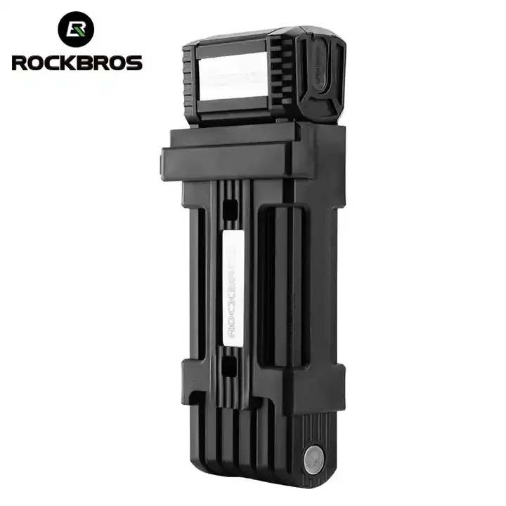 ROCKBROS легированная сталь высокого уровня безопасности мотоцикла сверхмощный кронштейн складной защитный Противоугонный замок цепи велосипеда