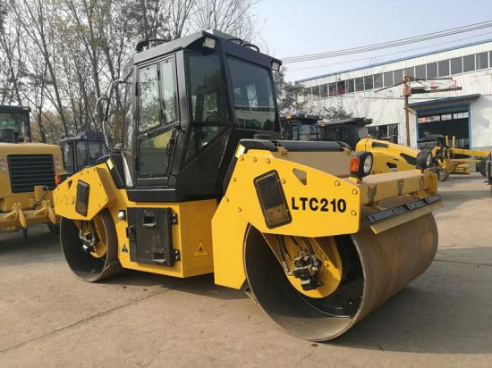 China Lutong Ltc204p 4ton Mini Tire Road Rollers Compactor Price for Sale