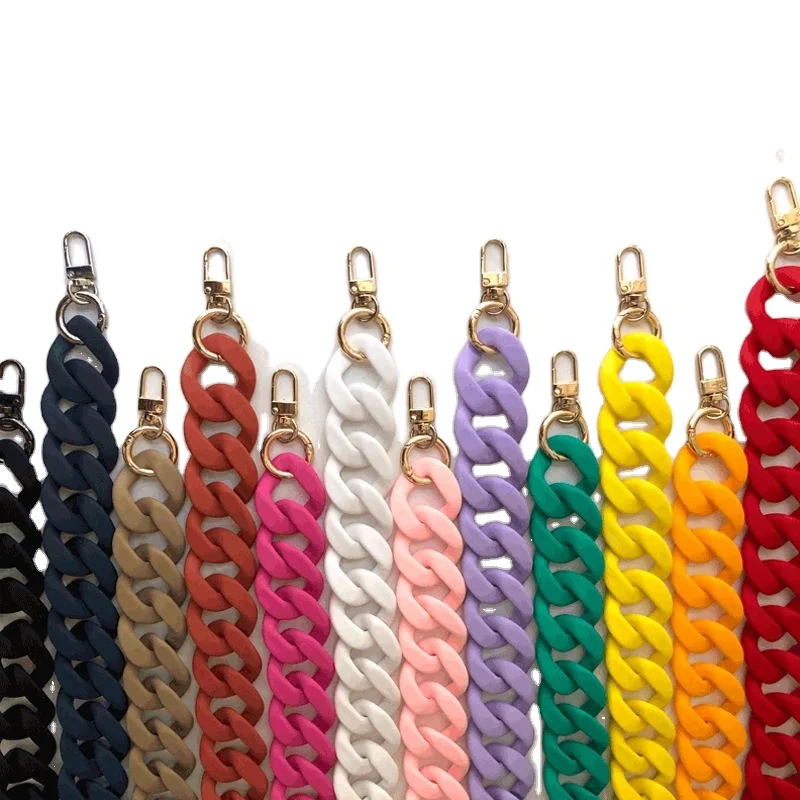 Лидер продаж, креативный Пластиковый Акриловый кросс-боди Чехол для мобильного телефона ручной работы, цепочка для женщин