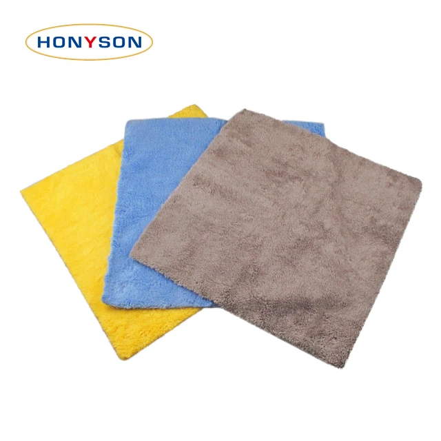 Premium Car Drying Wash Detailing Buffing Polishing Towel with Plush Edgeless Microfiber Cloth