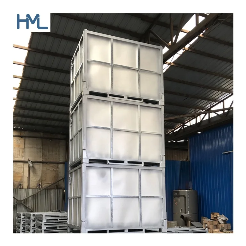 Китай Промышленный Штабелируемый сверхмощный сварной логистический жесткий металлический стальной поддон