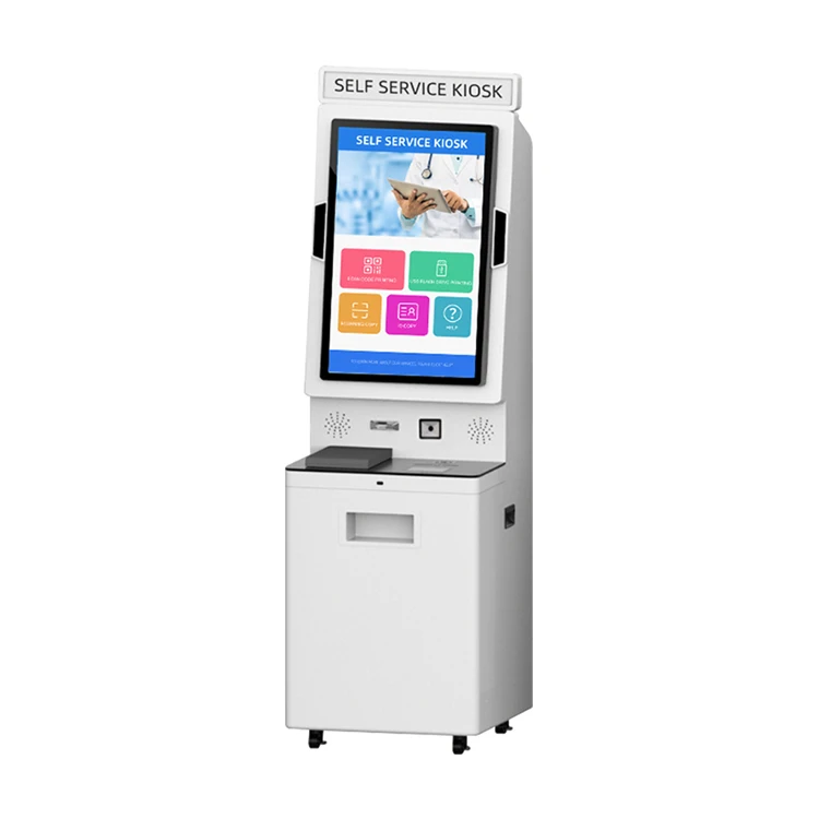 Custom health kiosk manufacturers new medical diagnostic center healthcare check registration kiosk machine for hospital clinic