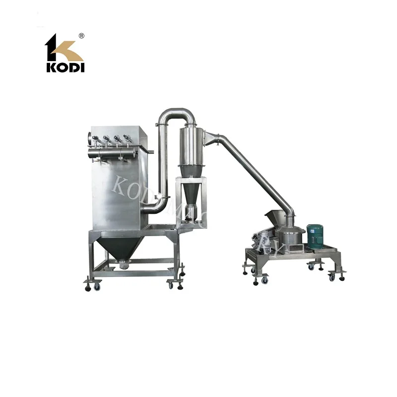 KODI Stainless Steel Superfine Seaweed  Pulverizer Seaweed Processing Machines