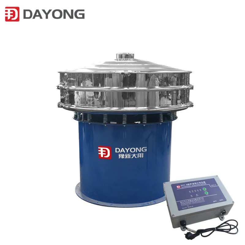 Powder Metal Ultrasonic Vibrating Sifter Machine Rotary Screen Separator For Sieving
