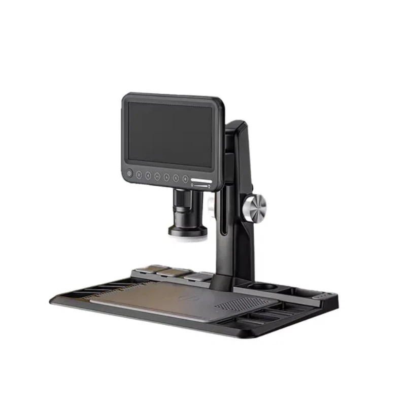 BST-X16MP New Version Digital Microscope IPS Touch Screen 1600X Repair Table Tool LED Magnifying Glass with Remote Control