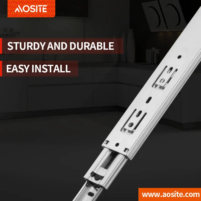 NB-45103 AOSITE оцинкованные кухонные Шариковые подшипники для открытых ящиков