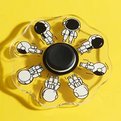 Japanese Cartoon Finger Spinner Dynamic Animation Fidget Toy Plastic Fingertip Gyro Stress Relief Spiral Twisty toy