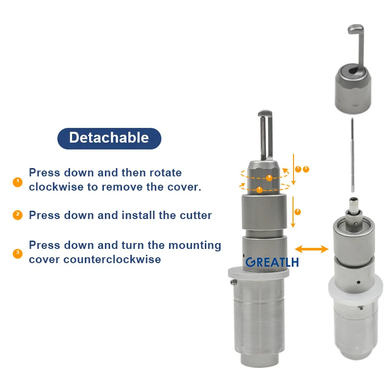 surgical instruments bone mill craniotomy adaptor cranial mill attachment