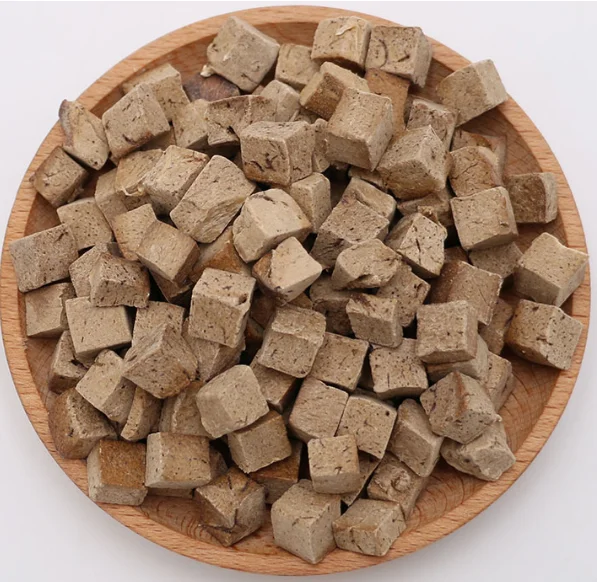 OEM Freeze Dried Beef Liver Single Ingredient  Dog and Cat Treats Pet Food Dog Food Cat Snacks