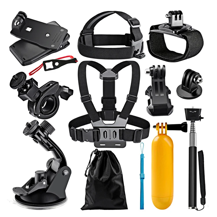 12  In 1 Sports Camera Accessories for GoPro Go pro Hero 6/5/4/3 Kit Set