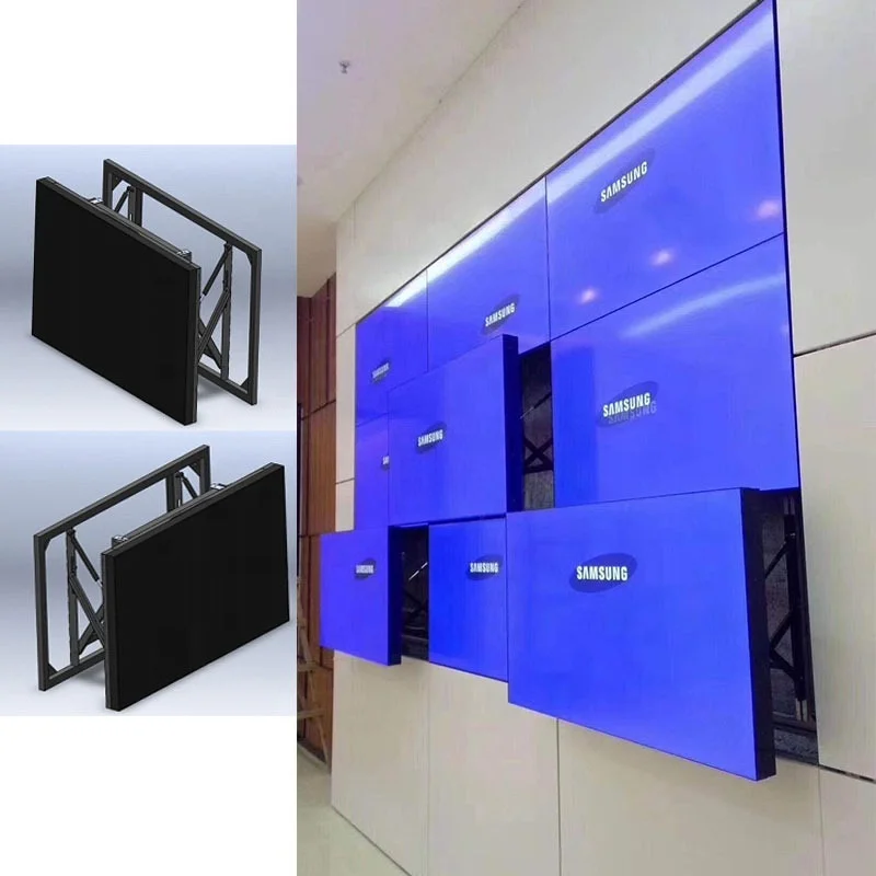 [15 years factory] MLT Indoor DID LCD video wall panel matrix splicing screen seamless 1.8mm video wall for advertising display