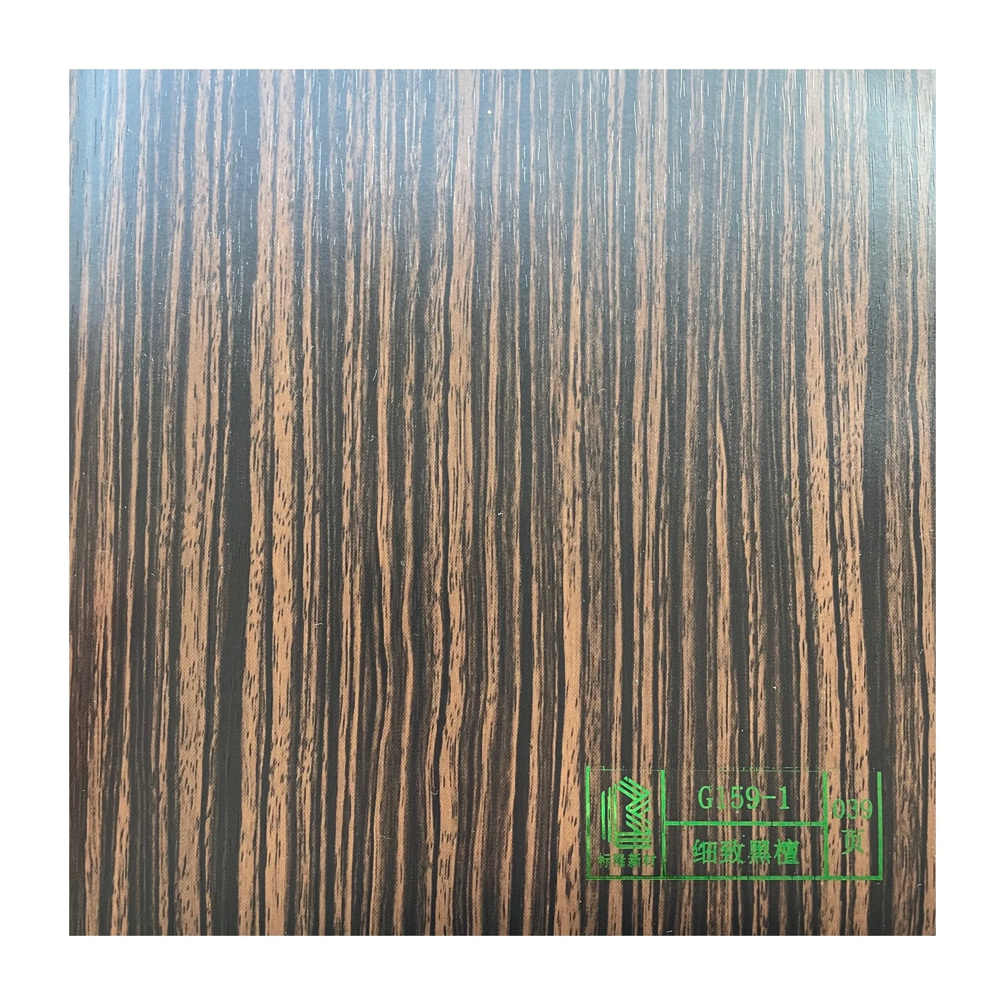 Классический деревянный дизайн вакуумный пресс декоративная мебель ПВХ пленка МДФ для двери