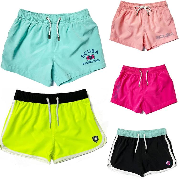 custom kids toddler swimming short pants baby trunks children beach board shorts for boys