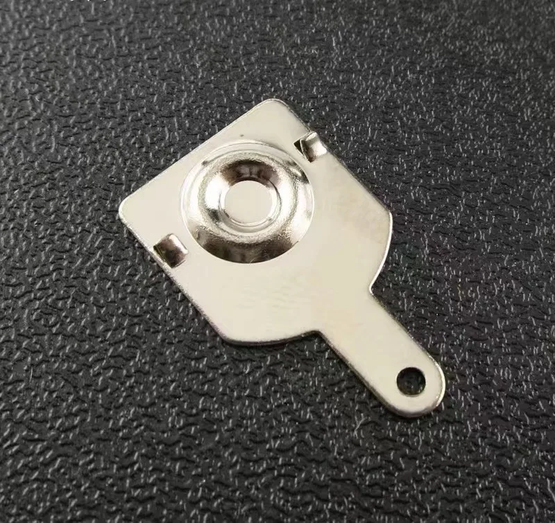 Factory custom precision sheet metal stamping tin galvanized steel battery spring contacts
