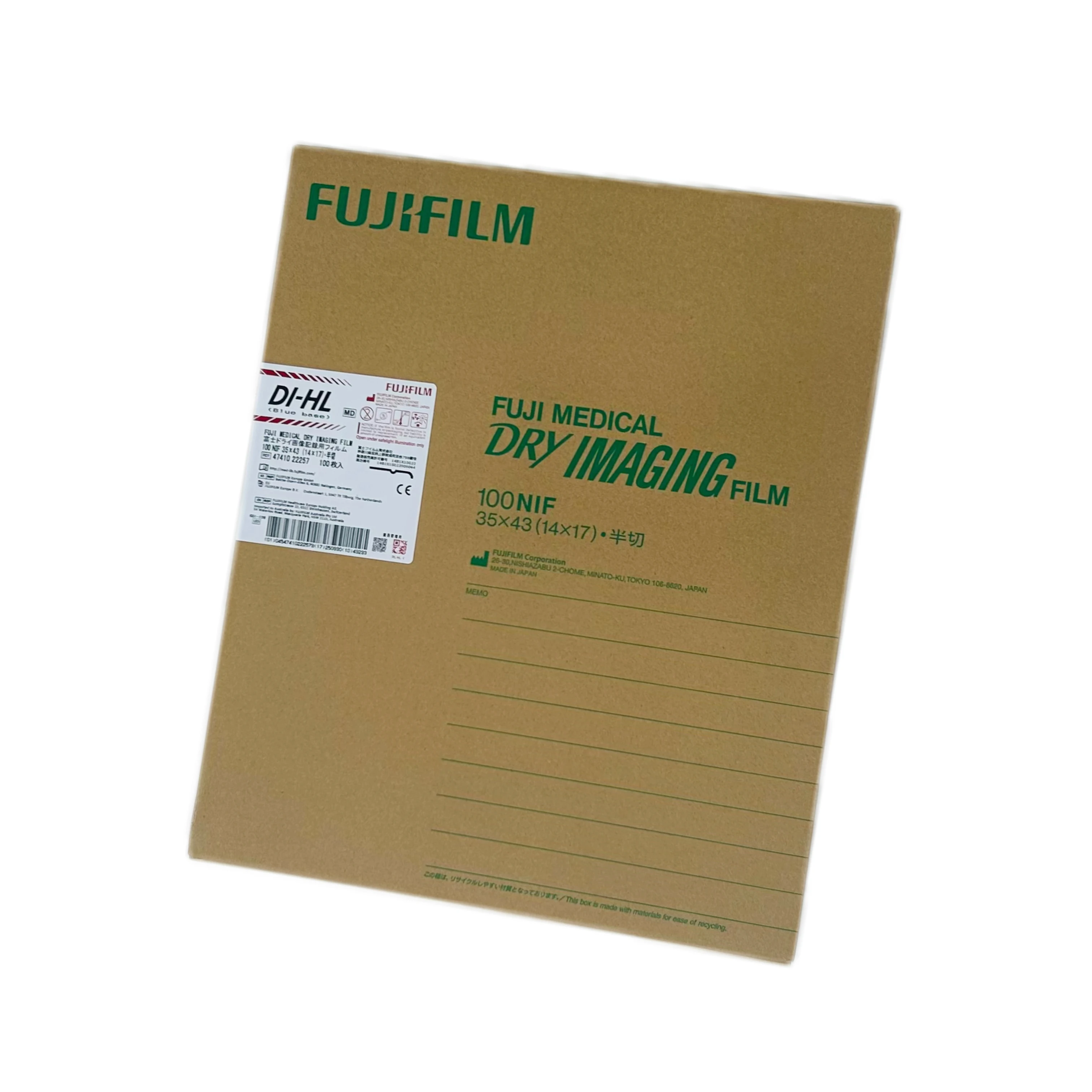 Fuji Film DI-HL Dry X-Ray Film Fuji Medical Dry Imaging Film