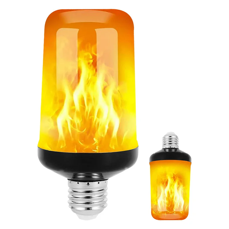 Christmas Hot Selling LED Emulation Fire Flame Bulb Lamp for Garden Bar Party Wedding Decor