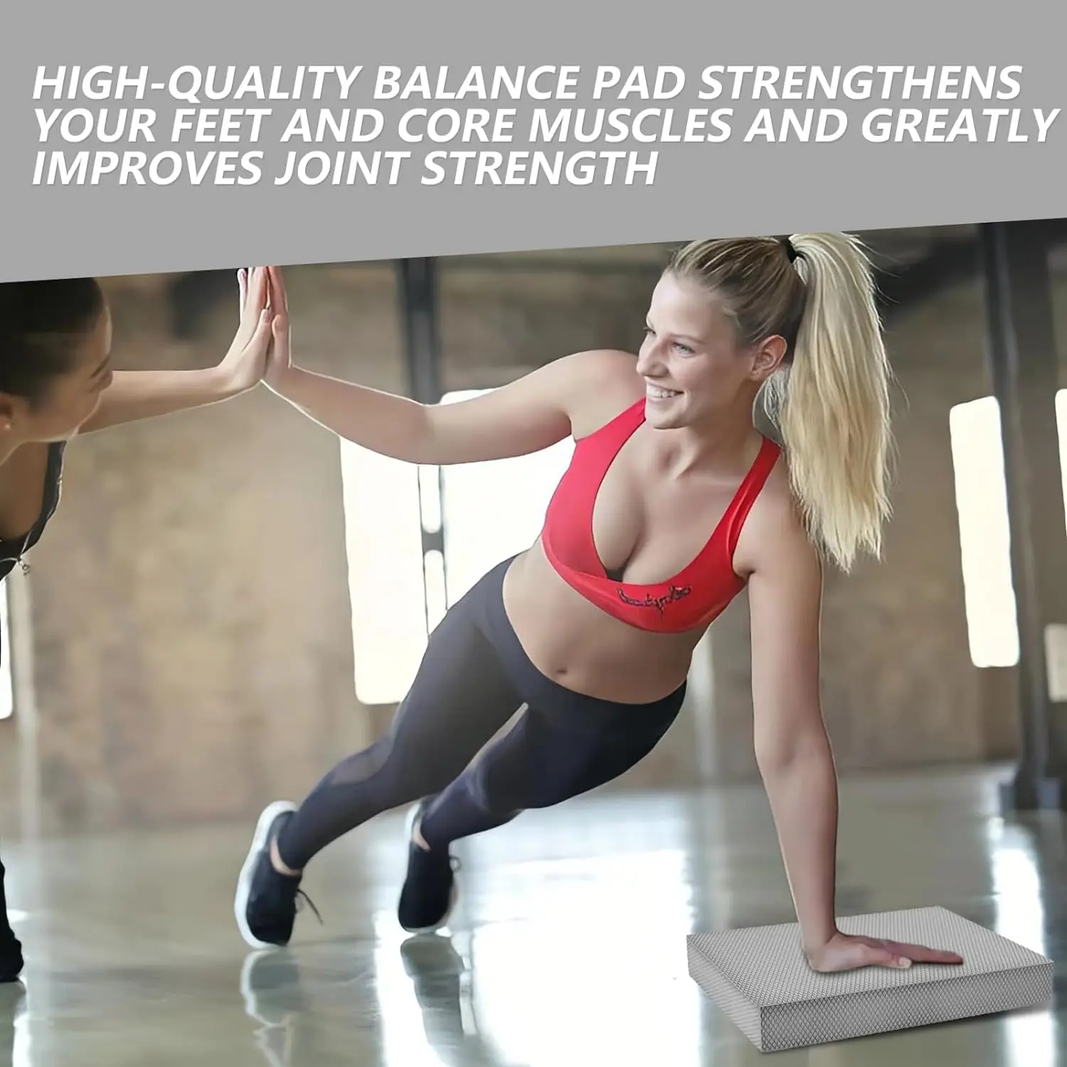 Top Quality Fitness Foam Balance Pad Gymnastic Crash Mat Balance Foam Pad Custom Tpe Yoga Knee Mat