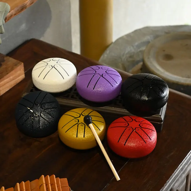 Modern Craftsmanship Meets Culture Traditional Chinese Steel Tongue Drum