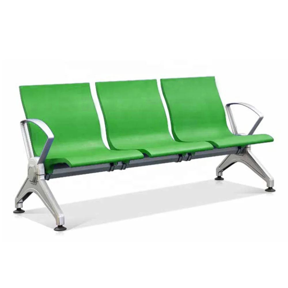 Custom office hospital airport barber shop cheap price Optional color seat and back waiting chairs YA-J240P