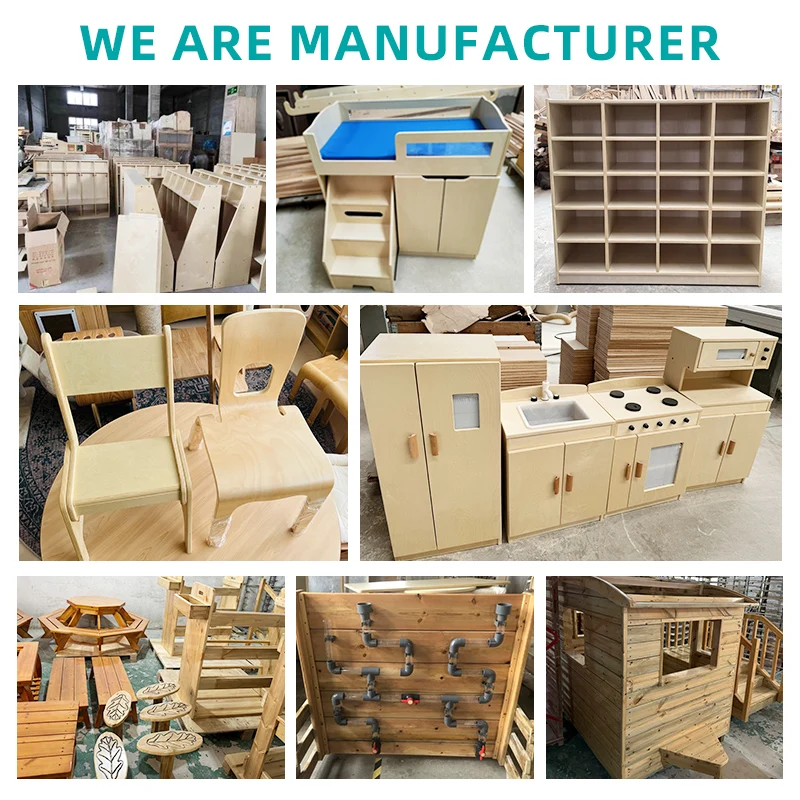 TOP Montessori Childcare Kindergarten Table and Chair for Daycare Waldorf Preschool Supplies Classroom Layout Furniture Solution