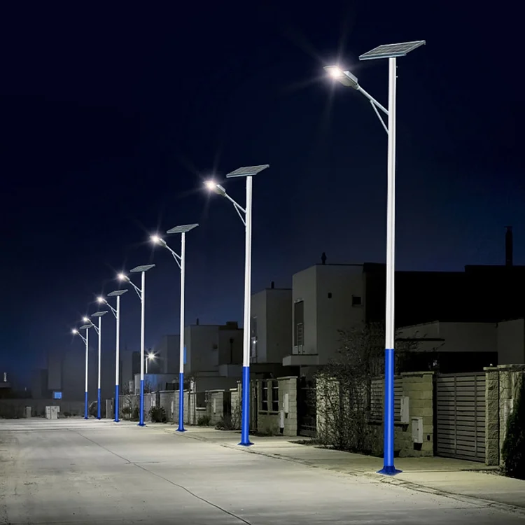 XLZM Manufacturer price 25ft solar light pole battery