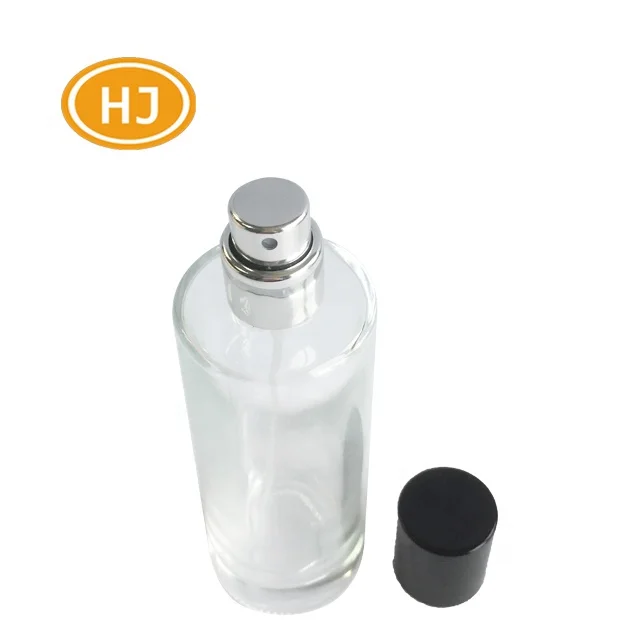 
30/35/50 ml Brand Name Customize China Supplier Empty Frost Round ClearGlass Perfume Spray Bottle Wholesale With Magnetic Cap 