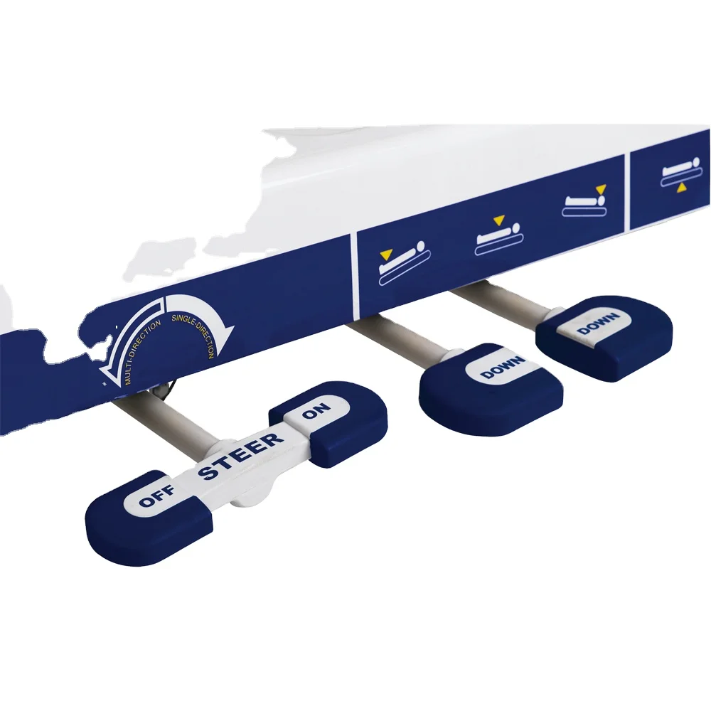 Medical Equipment ICU Room transfer 4 functions hydraulic hospital stretcher